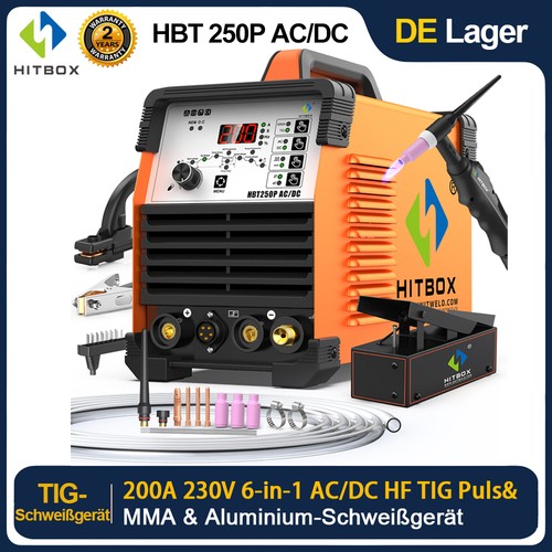 Hitbox 6in1 200a puls tig - 6in1,