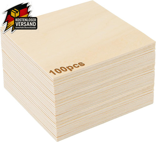 100 balsaholzplatten - 100,