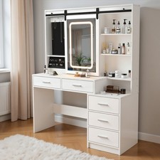 OYAJIA Schminktisch mit LED