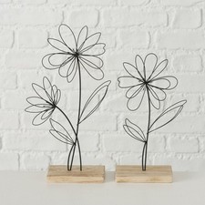 Holz Deko  Aufsteller Blumy