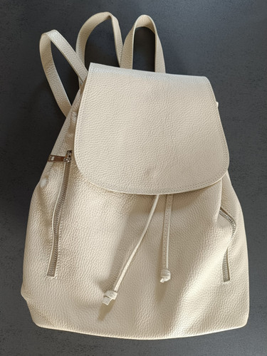 Damenrucksack genuine leather - genuine,