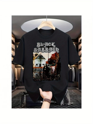 Black sabbath shirt - black,