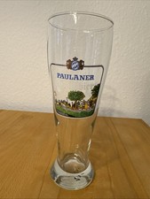 Älteres Weissbierglas Paulaner Weißbier Weizenglas 0,5l SEHR GUTER ZUSTAND - RAR