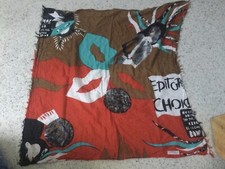 Hüftgold Berlin Schal Tuch - farbig - neuwertig ca 95x95 cm