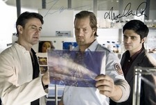 Henning Baum & Maximilian Grill original signiertes Foto 20 x 30 cm