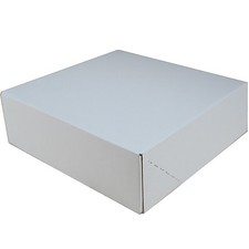 50 St. Tortenkarton | Tortenschachtel | Kuchenkarton | weiß | 340×340×110cm