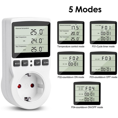 Temperaturregler steckdose - temperaturregler,