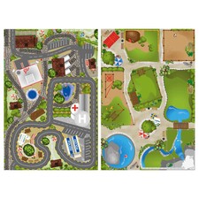 Spielmatte 100x150 cm "Stadt &