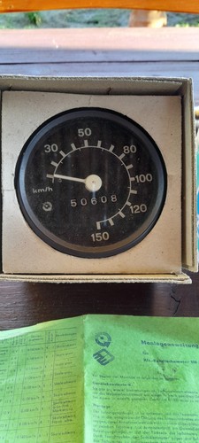 Rund tachometer wartburg - rund, robur