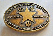 4# Messing Gürtelschnalle NRA