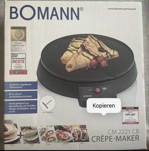 Crepemaker crepe platte - crepemaker,