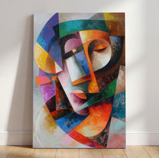 Abstrakte Porträtkunst