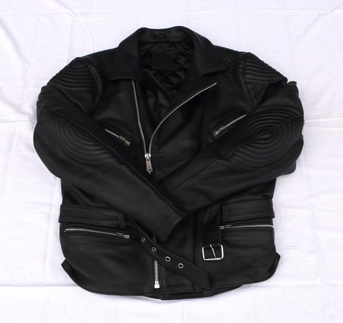 Motorrad chopper lederjacke - motorrad,
