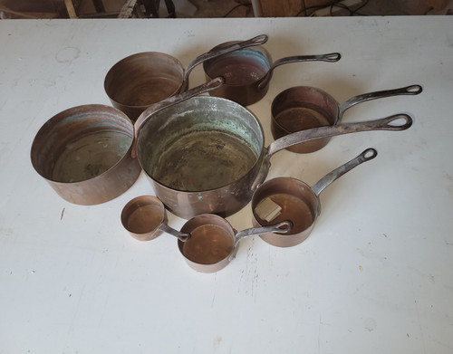 Kupfer topfset tlg - kupfer, 6-tlg
