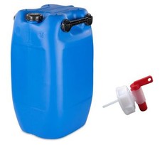 60 L Kanister blau mit 3