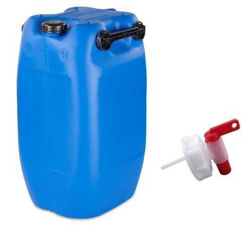 Kanister blau mit - l, 3
