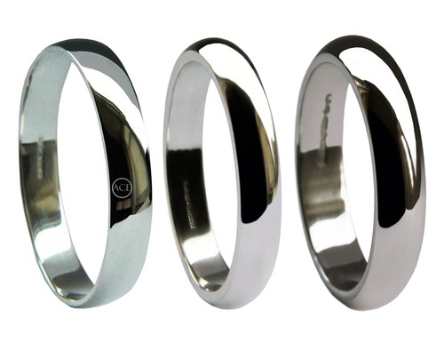 3mm 950 platinum form - platinum, d-form