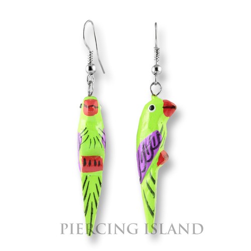 Papagei parrot ohrringe - papagei,