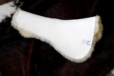Spezial Sattelunterlage - echt Lammfell Unterlage für Satteldecke, Schabracke 