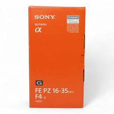 Sony SEL-P1635G FE PZ 16–35 mm F4 G Weitwinkel-Vollformatobjektiv - Schwarz