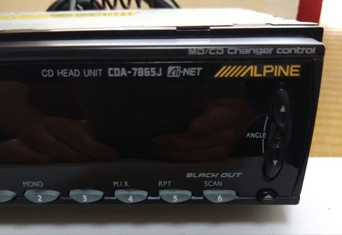 Alpine cda 7865j 1din - alpine,