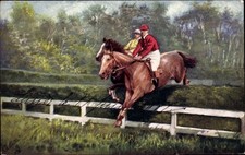 Ak Springreiten