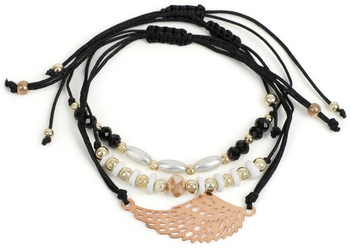 Damen stoff armband - stoff,