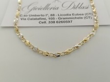 GOLD HALSKETTE Herren Damen 18