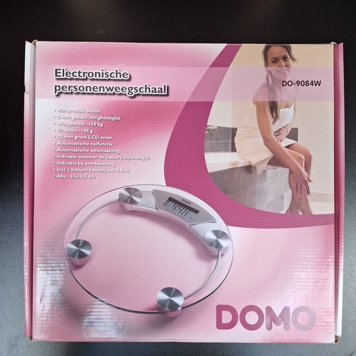 Personenwaage rund glas 150 - personenwaage,,
