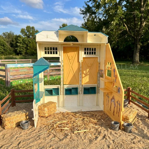 Barbie 18428 riding stable - riding,