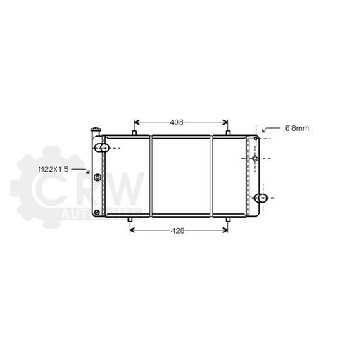 Kühler motorkühlung für - kühler,