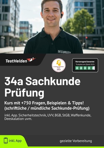 34a sachkunde prüfung - 34a,