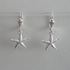 Seestern Ohrringe maritim Kinder Schmuck Meer Strand seastar Silber 925/- 