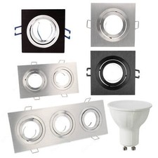 Led einbaustrahler 2er - led,