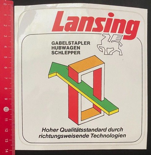 Aufkleber sticker lansing - aufkleber/sticker:,
