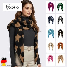 FAERA Schal Sternenmuster Warm