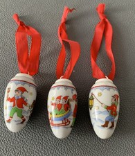 Hutschenreuther Mini WeihnachtsZapfen 3 Motive Ole Winther, in OVP; zur Auswahl