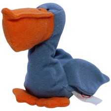 Vintage McDonald's Happy Meal: Ty Beanie Babies, Scoop Kuscheltier 10cm Gebrauch