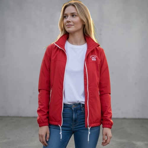 Nike vintage jacke s rot - nike, gr.