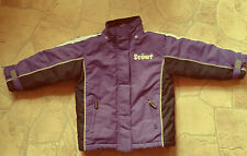 lila-schwarzer Anorak in Größe 116 von Scout
