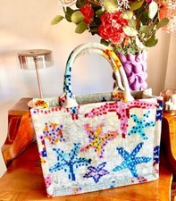 Seidensamt ikat tote - seidensamt,