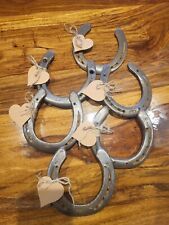 Hufeisen Original direkt vom Pferd  Geschenk Glücksbringer Rostig