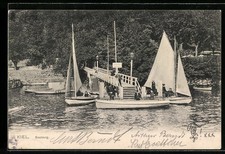 Kiel, Seeburg, Ansichtskarte 1906 