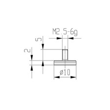 Messeinsatz für Messuhr