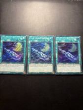 Yugioh! Playset - 3x Luna Light Perfume Secret Rare - RA04-EN090 1st Edition- EN