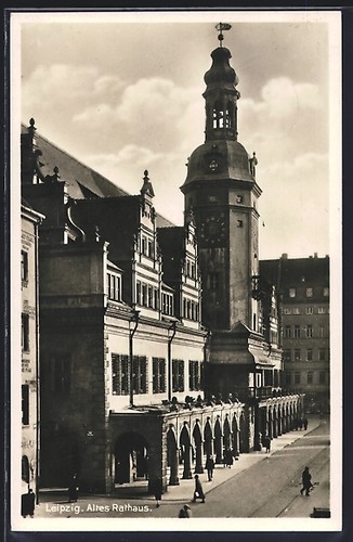 Ansichtskarte leipzig altes - ansichtskarte,