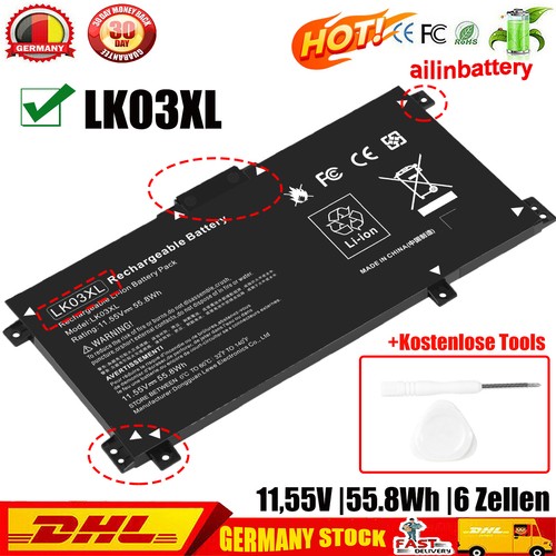 Akku lk03xl für - akku, x360