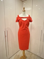 Damen Abendkleid Gr. 40 Rot
