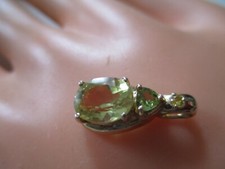 Peridot  Citrin Anhänger