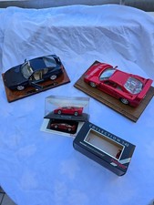 3 Ferrari Modellautos, 2x Burago, 1x Herpa